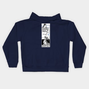 'Sketchy' Graphic Short Story Preview Kids Hoodie